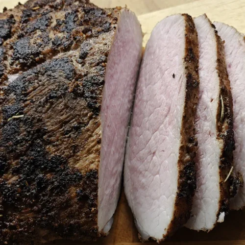 Bratenanschnitt